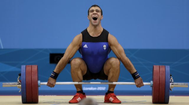 Ο Δαβίδ Καβελασβίλι 13ος στα 94κ. της άρσης βαρών